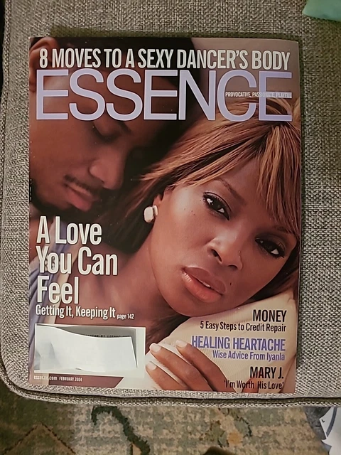 ESSENCE MAGAZINE MARY J. BLIGE February 2004 Condition - Like New $5.70
